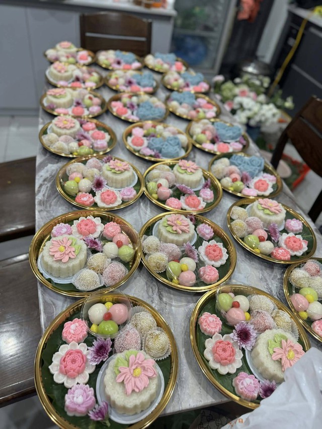 Mâm cúng Rằm tháng Giêng giá vài trăm nghìn đồng, đẹp xuất sắc được chị em thi nhau đặt hàng - Ảnh 11. Mâm cúng Rằm tháng Giêng giá vài trăm nghìn đồng, đẹp xuất sắc được chị em thi nhau đặt hàng - Ảnh 11.