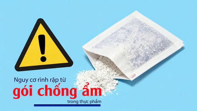 Người phụ nữ 70 tuổi nhập viện sau khi ăn nhầm g&oacute;i chống ẩm trong t&uacute;i b&aacute;nh - Ảnh 1.