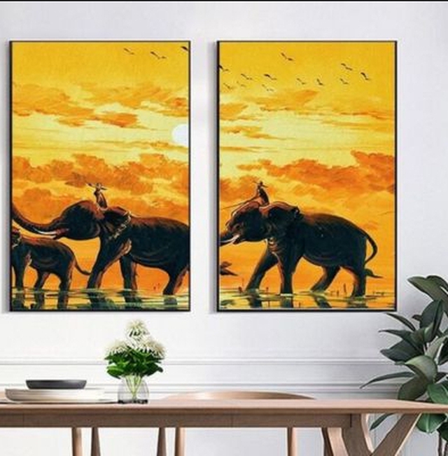 Tranh treo ph&ograve;ng bếp hợp phong thuỷ theo mệnh 2026 - Ảnh 4.