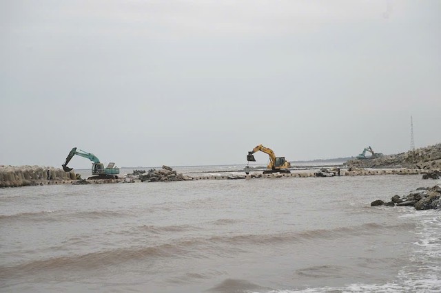 Dự &aacute;n đ&ecirc; biển 500 tỷ đồng ở Hải Thịnh ở Ninh B&igrave;nh 'chạy nước r&uacute;t' về đ&iacute;ch - Ảnh 2.