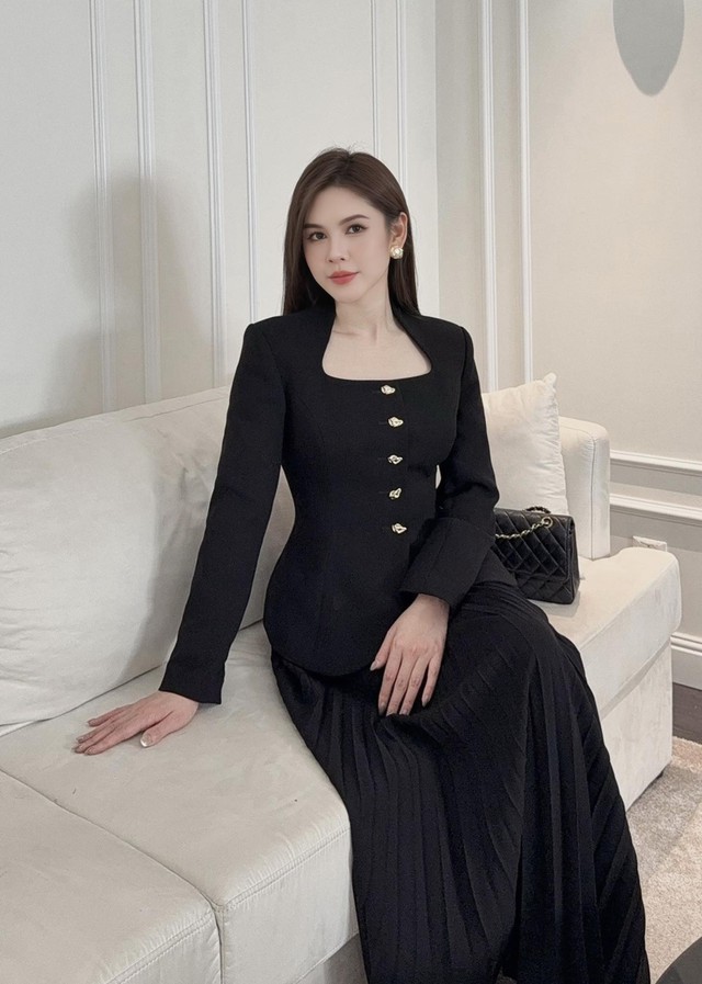 Phong c&aacute;ch thời trang nữ tổng t&agrave;i của diễn vi&ecirc;n Thu HO&agrave;i - Ảnh 11.