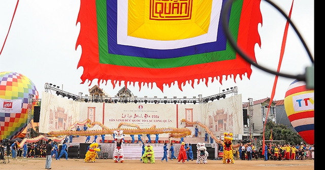 Lễ hội B&igrave;nh Đ&agrave; 2026: Trang nghi&ecirc;m nghi lễ Quốc Tổ, lan tỏa tinh thần &ldquo;Con Rồng Ch&aacute;u Ti&ecirc;n&rdquo; - Ảnh 1.