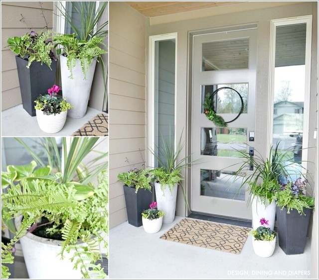V&igrave; sao nh&agrave; gi&agrave;u đặt 2 chậu c&acirc;y trước cửa để tạo kh&ocirc;ng gian sống sang trọng? - Ảnh 2.