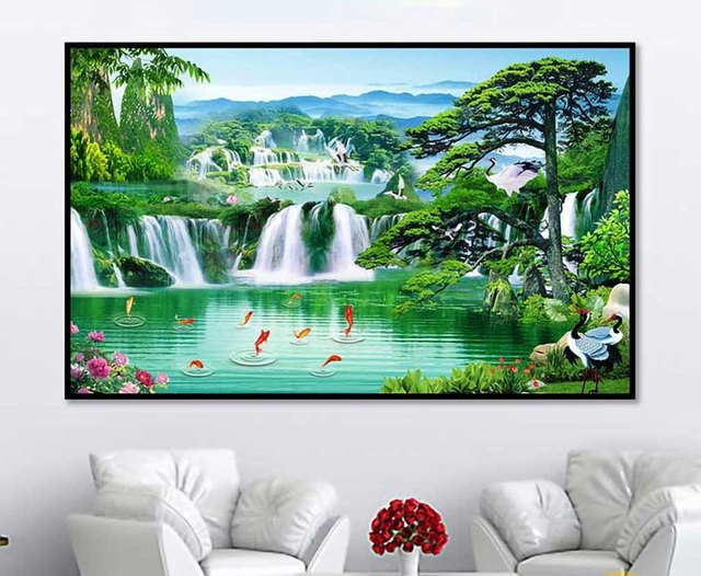 Treo tranh phong thủy: Treo đ&uacute;ng th&igrave; t&agrave;i lộc đi l&ecirc;n, treo sai th&igrave; ảnh hưởng vận kh&iacute; - Ảnh 4.