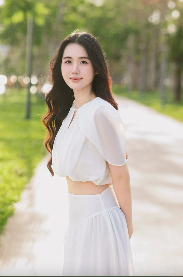 Gia thế bất ngờ của &Aacute; hậu Trương T&acirc;m Như Miss World Vietnam 2025 - Ảnh 7.