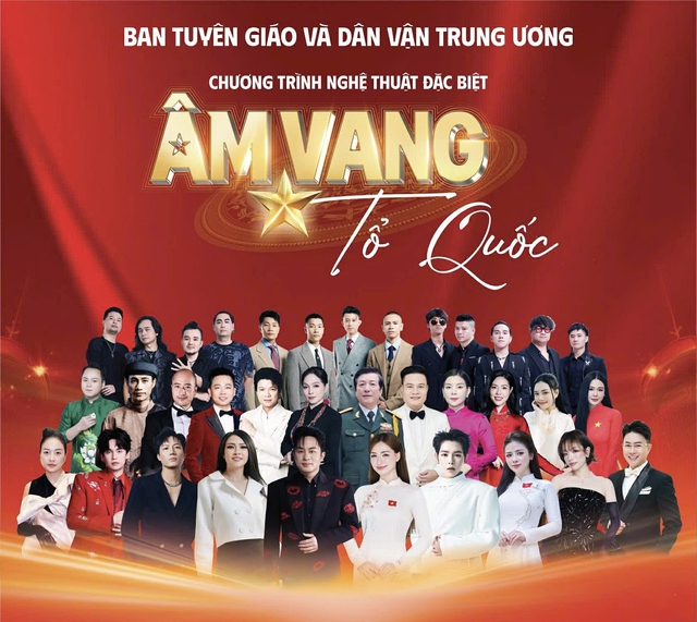 Chương tr&igrave;nh nghệ thuật ch&iacute;nh luận đặc biệt &ldquo;&Acirc;m vang Tổ quốc&rdquo; - Ảnh 1.