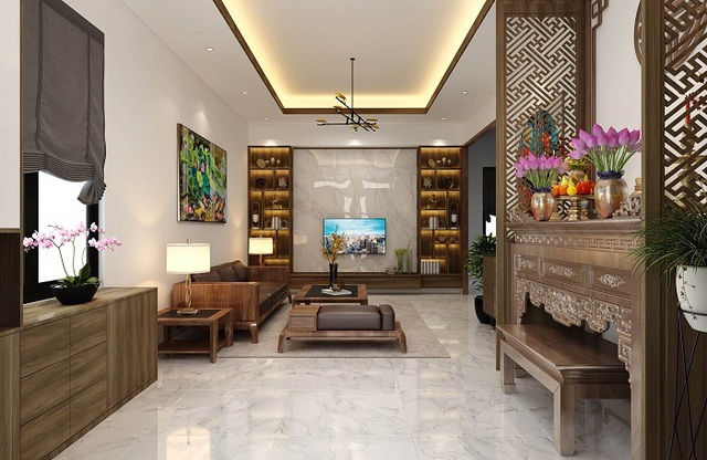 Muốn bảo toàn vượng khí gia đình, nên thiết kế bàn thờ theo phong thủy dưới đây để phù hợp cho nhà chung cư lẫn mặt đất - Ảnh 4. Muốn bảo toàn vượng khí gia đình, nên thiết kế bàn thờ theo phong thủy dưới đây để phù hợp cho nhà chung cư lẫn mặt đất - Ảnh 4.