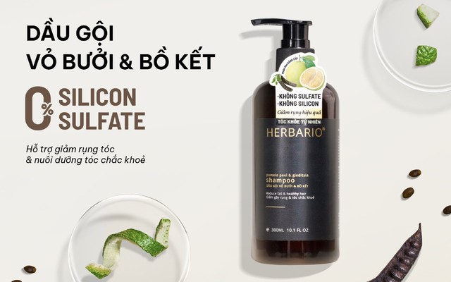 Dầu gội kh&ocirc;ng chứa silicon của Việt Nam được ưa chuộng - Ảnh 1.