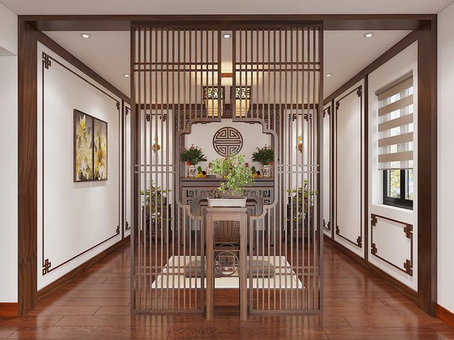 Muốn bảo toàn vượng khí gia đình, nên thiết kế bàn thờ theo phong thủy dưới đây để phù hợp cho nhà chung cư lẫn mặt đất - Ảnh 2. Muốn bảo toàn vượng khí gia đình, nên thiết kế bàn thờ theo phong thủy dưới đây để phù hợp cho nhà chung cư lẫn mặt đất - Ảnh 2.