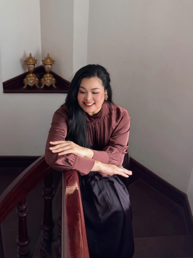 MC Thu Hương đam mê thời trang vintage - Ảnh 5. MC Thu Hương đam mê thời trang vintage - Ảnh 5.