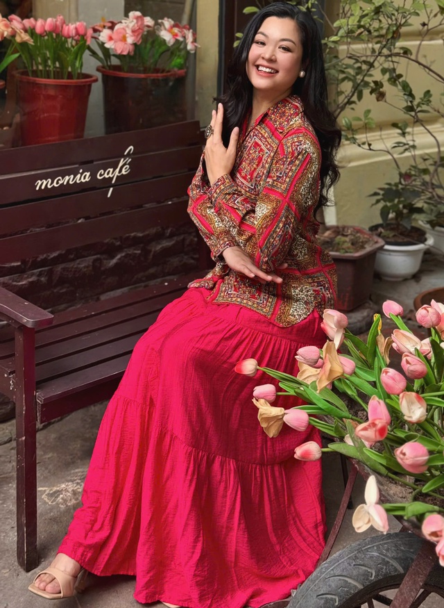 MC Thu Hương đam mê thời trang vintage - Ảnh 4. MC Thu Hương đam mê thời trang vintage - Ảnh 4.