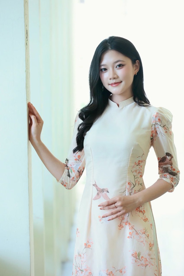 Ch&acirc;n dung Nguyễn Phương Anh - Hoa kh&ocirc;i Học viện T&agrave;i ch&iacute;nh tại Hoa hậu Việt Nam 2026 - Ảnh 5.