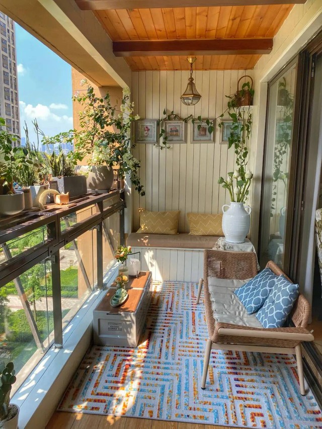 Chỉ với 2- 3m2 v&agrave; chi ph&iacute; bằng v&agrave;i bữa cafe, h&atilde;y biến ban c&ocirc;ng th&agrave;nh 'v&ugrave;ng trời chữa l&agrave;nh' chuẩn resort - Ảnh 4.