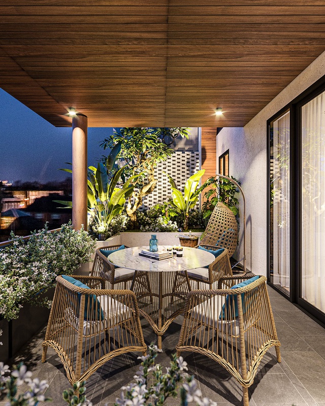 Chỉ với 2- 3m2 v&agrave; chi ph&iacute; bằng v&agrave;i bữa cafe, h&atilde;y biến ban c&ocirc;ng th&agrave;nh 'v&ugrave;ng trời chữa l&agrave;nh' chuẩn resort - Ảnh 2.