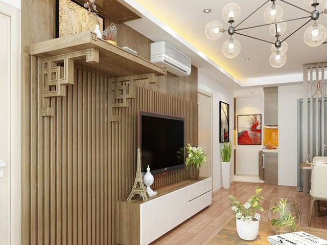 Bố tr&iacute; b&agrave;n thờ cho nh&agrave; chung cư nhỏ hẹp gi&uacute;p tối ưu diện t&iacute;ch v&agrave; phong thủy - Ảnh 3.