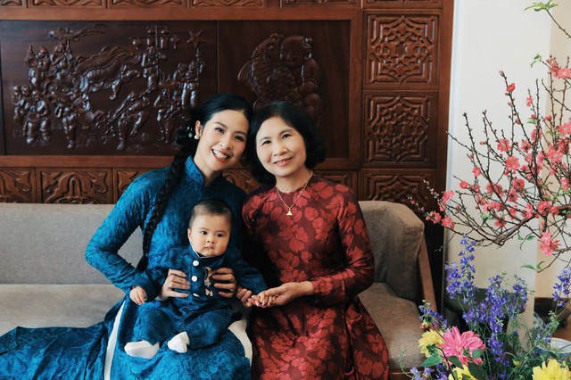 Mẹ ruột Hoa hậu Ngọc H&acirc;n giản dị, hết l&ograve;ng v&igrave; gia đ&igrave;nh - Ảnh 9.