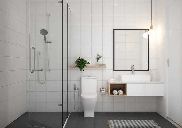 Sắp xếp nh&agrave; vệ sinh hợp phong thủy: Đừng để "tiền t&agrave;i" tr&ocirc;i theo nguồn nước - Ảnh 1.