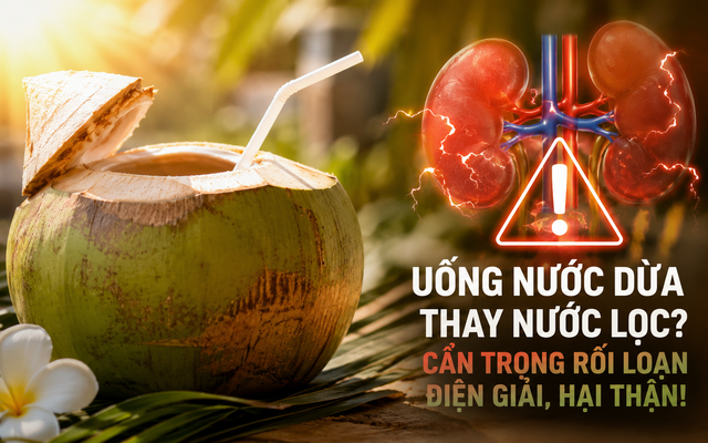 Th&oacute;i quen uống nước dừa tưởng bổ dưỡng, chuy&ecirc;n gia cảnh b&aacute;o uống sai c&aacute;ch c&oacute; nguy cơ tăng kali m&aacute;u - Ảnh 1.