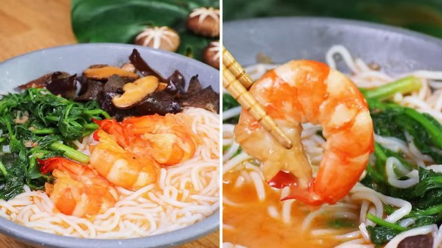 Suýt xoa với cách nấu bún tôm mới hương vị ngọt thanh tự nhiên, không tanh để đầu bếp vụng vẫn nấu rất ngon - Ảnh 5.
