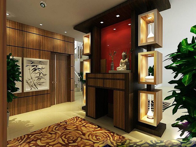 Mẹo trang trí bàn thờ chung cư đẹp và chuẩn phong thủy - Ảnh 3. Mẹo trang trí bàn thờ chung cư đẹp và chuẩn phong thủy - Ảnh 3.