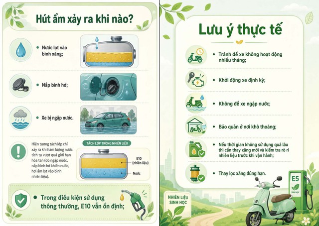 Cẩm nang sử dụng xăng E10, người đi &ocirc; t&ocirc;, xe m&aacute;y n&ecirc;n nắm chắc trong tay - Ảnh 6.