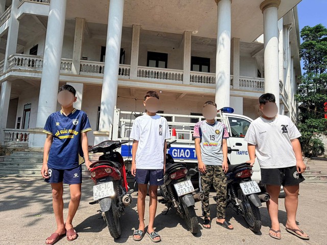 Nh&oacute;m thanh thiếu ni&ecirc;n đ&aacute;nh v&otilde;ng tr&ecirc;n Quốc lộ 1 tại thanh h&oacute;a bị xử l&yacute; - Ảnh 1.
