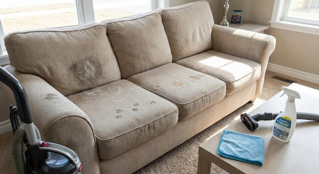 Mẹo đơn giản gi&uacute;p sofa kh&ocirc; r&aacute;o, tr&aacute;nh ẩm mốc, đẹp như mới - Ảnh 1.
