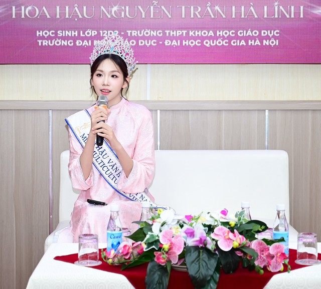 Hoa hậu genZ H&agrave; Linh: Nữ sinh t&agrave;i năng chinh phục sắc đẹp v&agrave; tri thức năm 2026 - Ảnh 4.