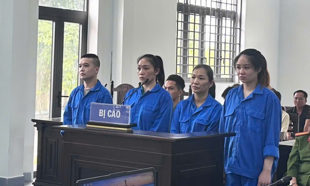 Nhóm đối tượng trong đường dây rửa tiền lĩnh án - Ảnh 1.