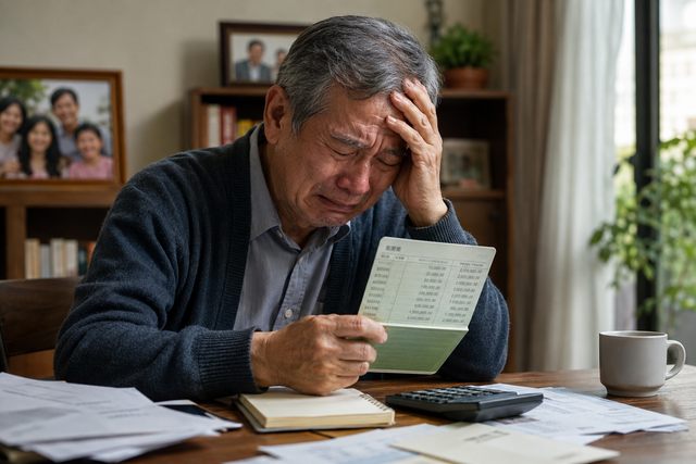 Nh&igrave;n sổ tiết kiệm t&iacute;ch c&oacute;p cả đời, người đ&agrave;n &ocirc;ng nghỉ hưu bật kh&oacute;c: 'T&ocirc;i đ&atilde; sống sai c&aacute;ch' - Ảnh 1.