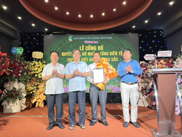 Hội Sinh vật cảnh Việt Nam bổ nhiệm Tổng Bi&ecirc;n tập Tạp ch&iacute; Việt Nam hương sắc - Ảnh 4.