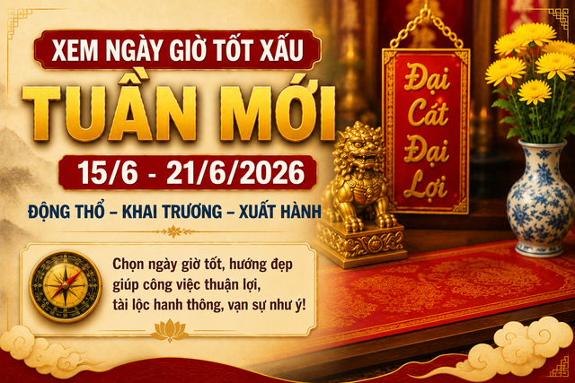 Xem ng&agrave;y giờ tuần mới từ 15/6 - 21/6: 4 ng&agrave;y vượng kh&iacute;, thuận lợi khai trương v&agrave; xuất h&agrave;nh - Ảnh 2.