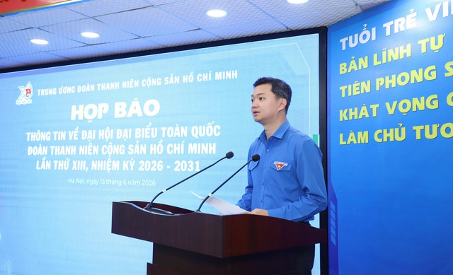Đại hội Đoàn toàn quốc lần thứ XIII 2026: 786 Đại biểu đại diện thanh niên Việt Nam - Ảnh 1. Đại hội Đoàn toàn quốc lần thứ XIII 2026: 786 Đại biểu đại diện thanh niên Việt Nam - Ảnh 1.