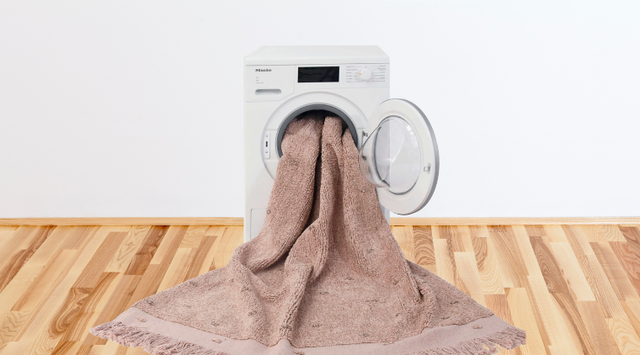 C&aacute;ch giặt thảm l&ocirc;ng bằng m&aacute;y giặt đảm bảo kh&ocirc;ng bị rụng l&ocirc;ng, v&oacute;n cục - Ảnh 2.