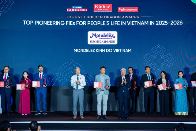 Mondelez Kinh Đ&ocirc; li&ecirc;n tiếp được vinh danh tại c&aacute;c giải thưởng ph&aacute;t triển bền vững - Ảnh 2.