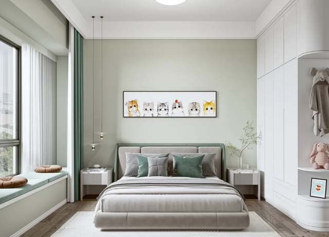 M&aacute;ch bạn mẫu ph&ograve;ng ngủ m&agrave;u pastel nhẹ nh&agrave;ng, 'hack' diện t&iacute;ch cực đỉnh cho chung cư - Ảnh 6.