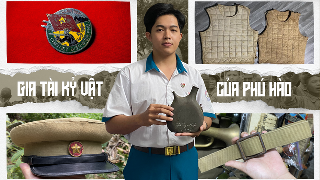 Ch&agrave;ng trai 18 tuổi với 700 kỷ vật: Giữ lại những "vết xước thời chiến" - Ảnh 3.