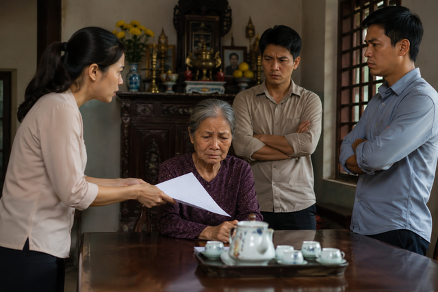 Chia đất cho con trai, con gái mang luật ra dọa: Tuổi già của tôi không còn một ngày bình yên - Ảnh 1.