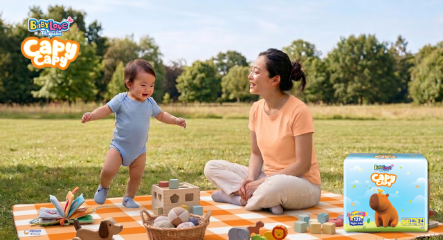 Baby Love Capycapy 'ghi điểm' nhờ khả năng thấm h&uacute;t vượt trội c&ugrave;ng mức gi&aacute; dễ tiếp cận - Ảnh 1.