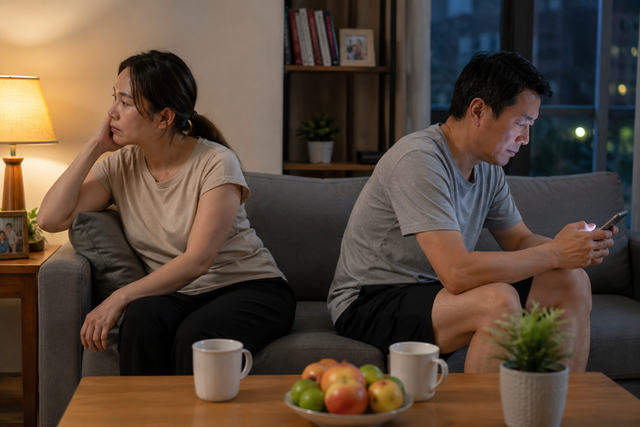 Qua tuổi 40, t&ocirc;i coi chồng như người bạn sống c&ugrave;ng nh&agrave; - Ảnh 1.