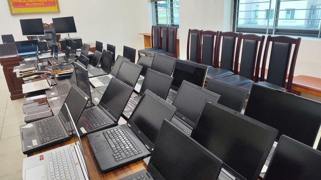 Triệt ph&aacute; ổ nh&oacute;m lừa đảo SEO quảng b&aacute; website cờ bạc tr&aacute;i ph&eacute;p tại H&agrave; Nội - Ảnh 3.