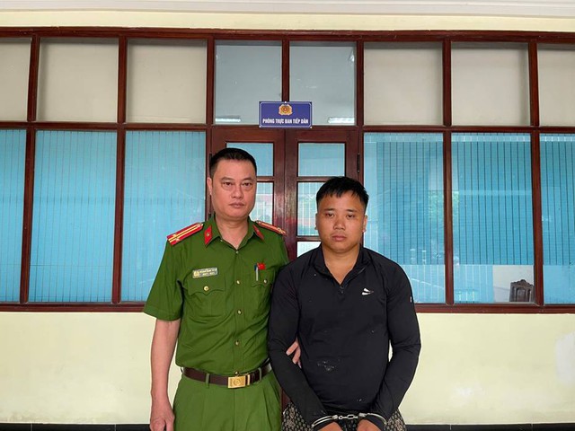 C&ocirc;ng an bắt giữ đối tượng truy n&atilde; đặc biệt Ho&agrave;ng Văn S&aacute;ng - Ảnh 1.