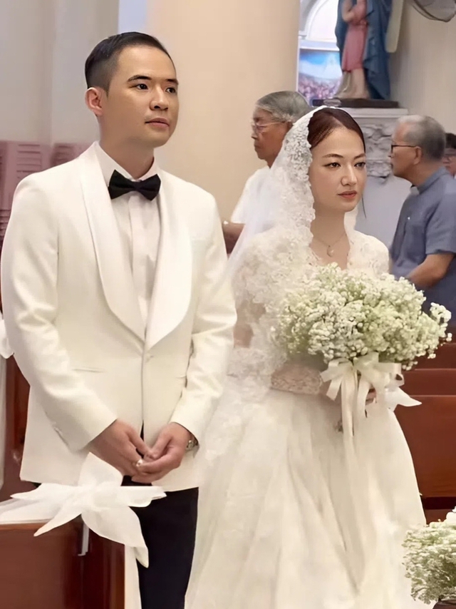 'Bé' Xuân Nghi chính thức lên xe hoa, hạnh phúc viên mãn bên chồng kỹ sư Việt kiều - Ảnh 1.