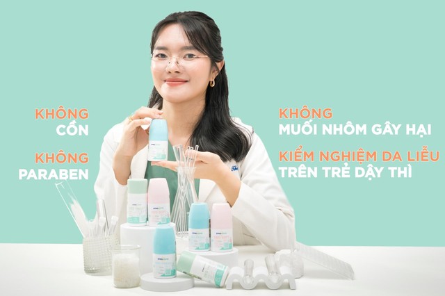 Trẻ dậy thì có nên dùng lăn khử mùi người lớn? - Ảnh 3.