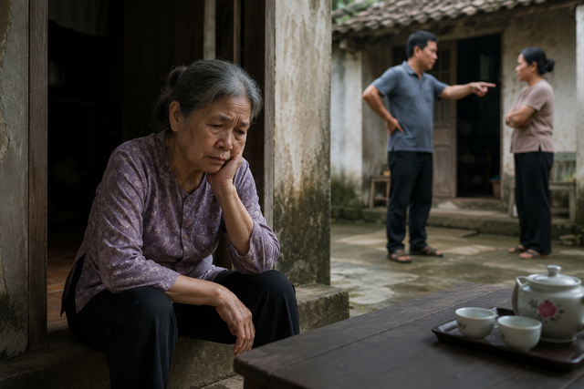 Sang tên hết đất đai cho con, ngoài 70 tuổi, mẹ tôi có nguy cơ không còn nhà để ở - Ảnh 1.