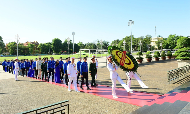 Khai mạc Đại hội Đoàn toàn quốc 2026: Tuổi trẻ vững bước trong kỷ nguyên mới - Ảnh 1. Khai mạc Đại hội Đoàn toàn quốc 2026: Tuổi trẻ vững bước trong kỷ nguyên mới - Ảnh 1.