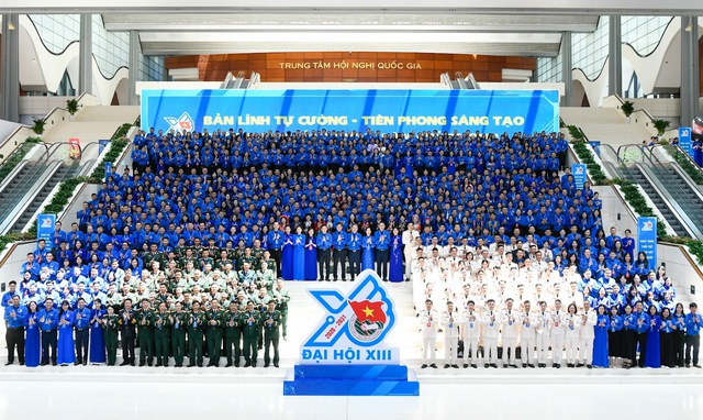 Khai mạc Đại hội Đoàn toàn quốc 2026: Tuổi trẻ vững bước trong kỷ nguyên mới - Ảnh 4. Khai mạc Đại hội Đoàn toàn quốc 2026: Tuổi trẻ vững bước trong kỷ nguyên mới - Ảnh 4.