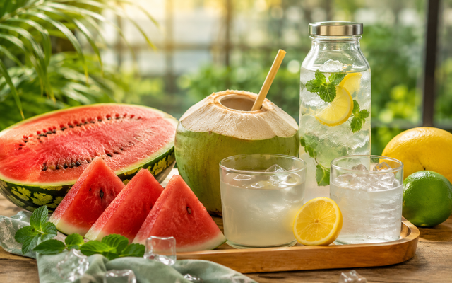 Thời tiết nắng n&oacute;ng k&eacute;o d&agrave;i, ăn nửa quả dưa hấu mỗi ng&agrave;y c&oacute; thực sự gi&uacute;p 'giải nhiệt'? - Ảnh 2.