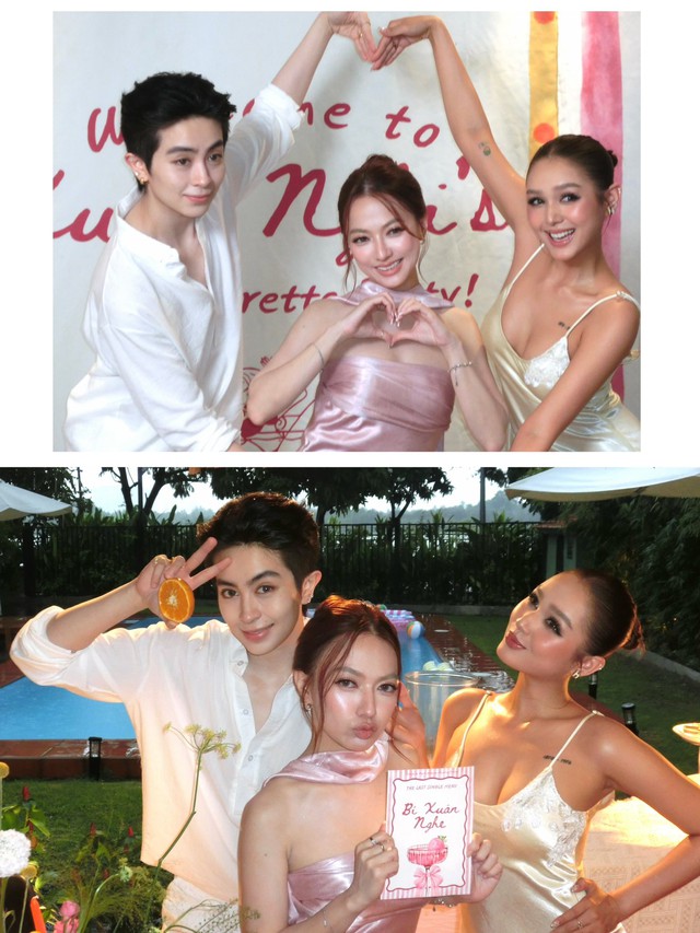 Tiệc chia tay đời độc th&acirc;n của 'b&eacute;' Xu&acirc;n Nghi c&oacute; Xo&agrave;i Non, Gile tham dự - Ảnh 9.