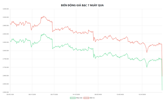 Giá bạc hôm nay 7/6: Bạc Phú Quý, Doji, Ancarat, Sacombank-SBJ thấp kỷ lục - Ảnh 5.